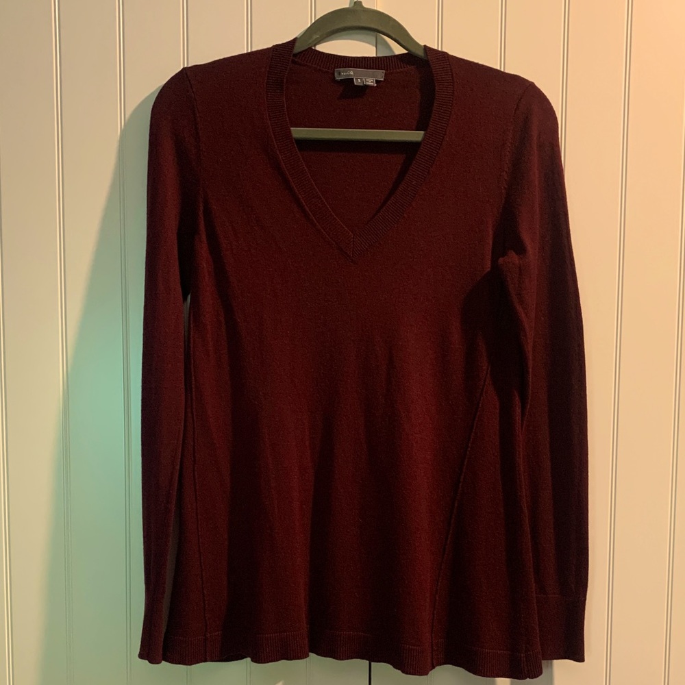 Nice burgundy sweater by Vince